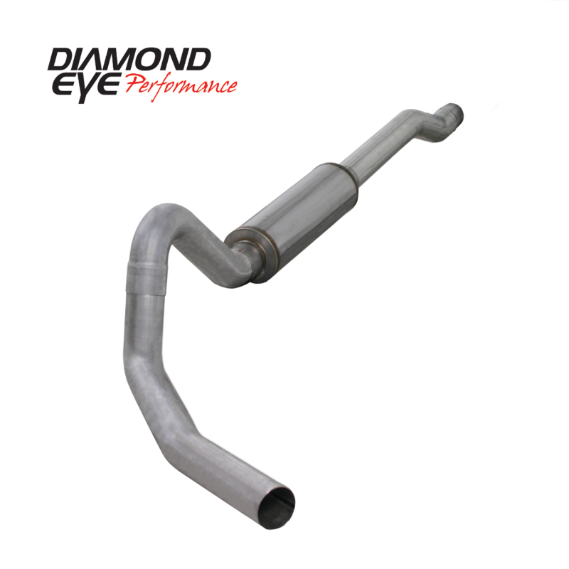 Ford Excursion Performance Exhaust - Diamond Eye Performance - Cat Back, Single Rear Exit - `03-`06